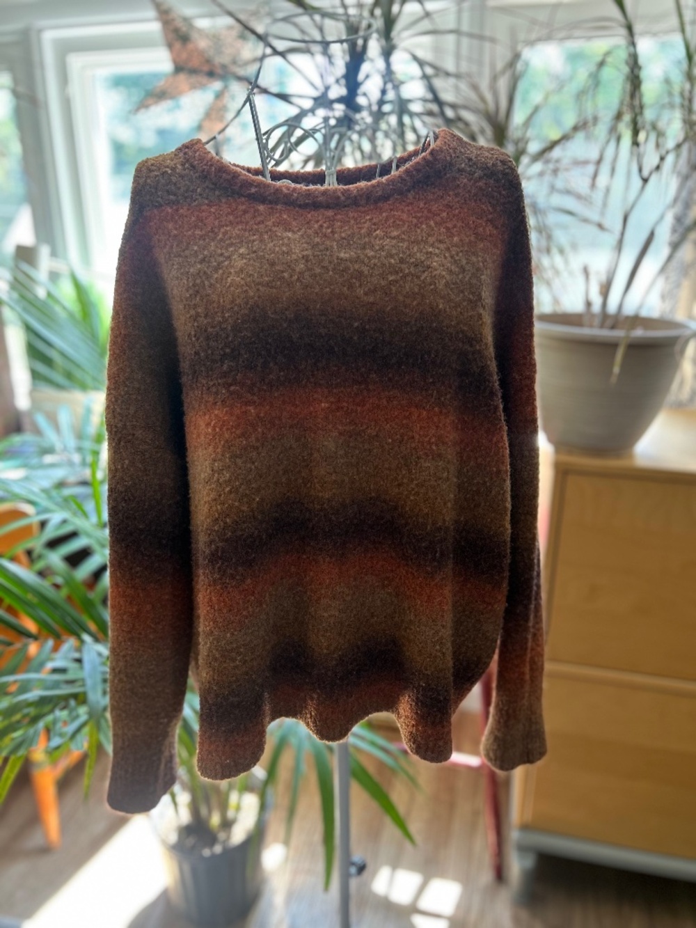 World Market Ombré stripe sweater